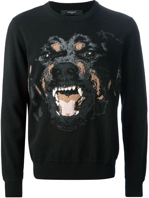 givenchy sweater schrift am ärmel